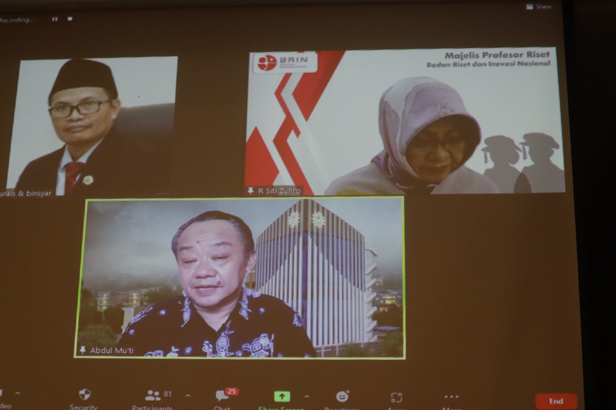 Seminar Nasional Kebangsaan dan Ke NW an Sambut HADI ke 69 NW