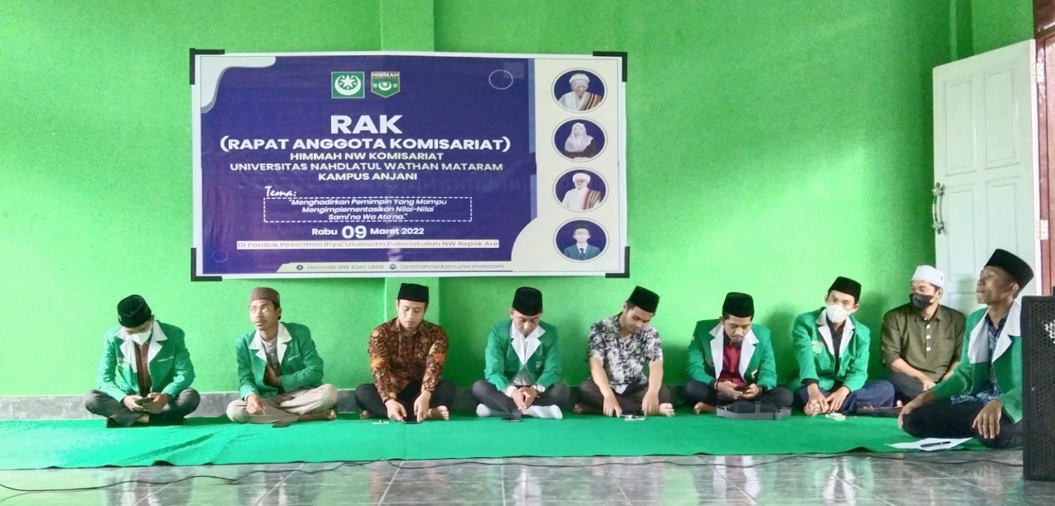 Acara  SGG Semarakkan RAK HIMMAH NW Kom. UNW Mataram Kampus II