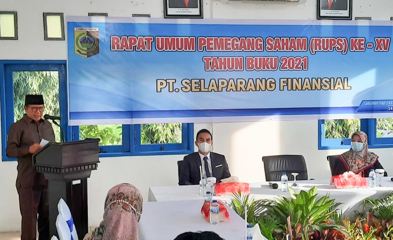 Wabup Rumaksi Apresiasi Kinerja PT. Selaparang Finansial