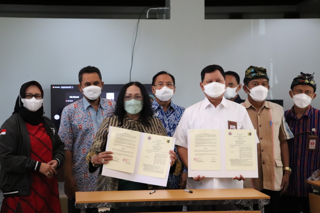 Tingkatkan IPM, Pemkab Lotim dan Universitas Gunadarma Tandatangan MoU