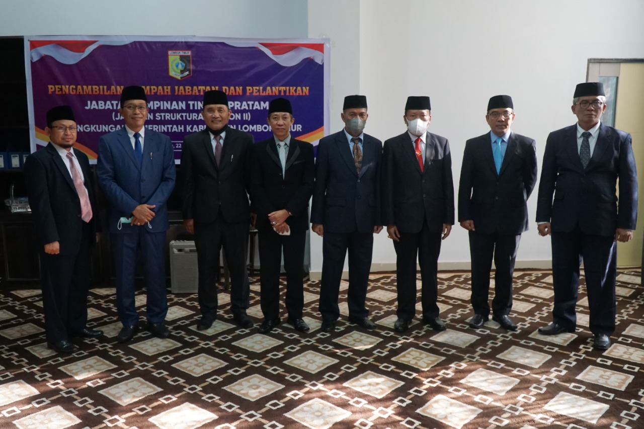 Mutasi, Sekda Lantik 5 Pejabat Eselon II