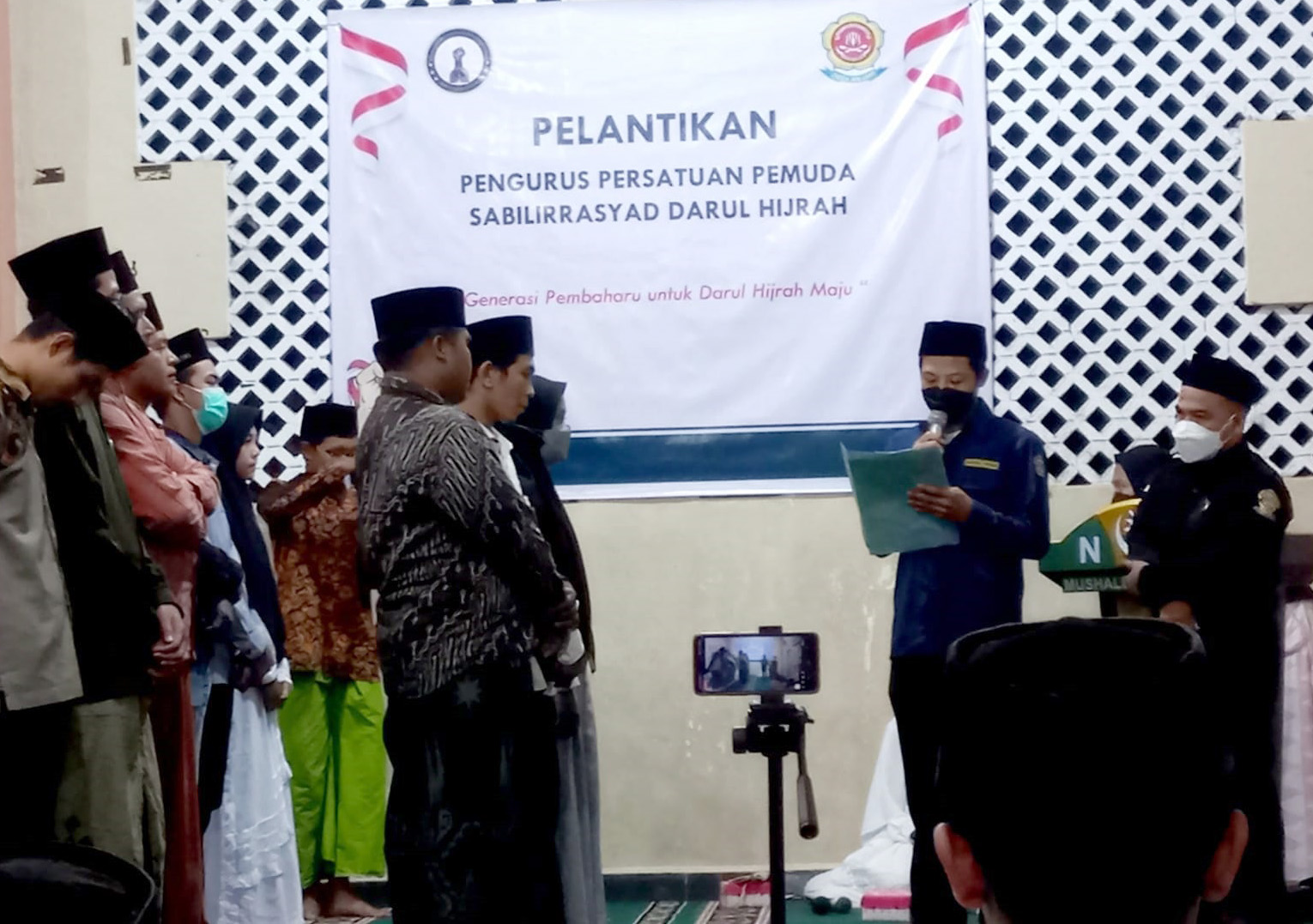 Pengurus Persatuan Pemuda Sabilirrasyad Dusun Darul Hijrah Dikukuhkan