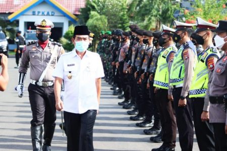 Apel Operasi Ketupat 2022, Wabup Dompu Bacakan Amanat Kapolri