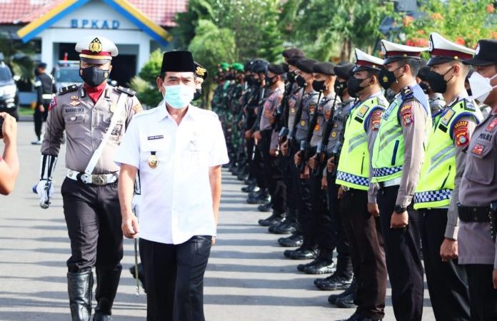 Apel Operasi Ketupat 2022, Wabup Dompu Bacakan Amanat Kapolri