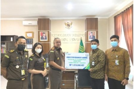 Kejari Lotim dan BPJS Ketenagakerjaan Pulihkan 1,02 Miliar Uang Negara