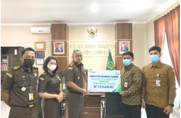 Kejari Lotim dan BPJS Ketenagakerjaan Pulihkan 1,02 Miliar Uang Negara