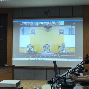 Bupati Sapa Camat dan Kades se-Lombok Timur Secara Virtual