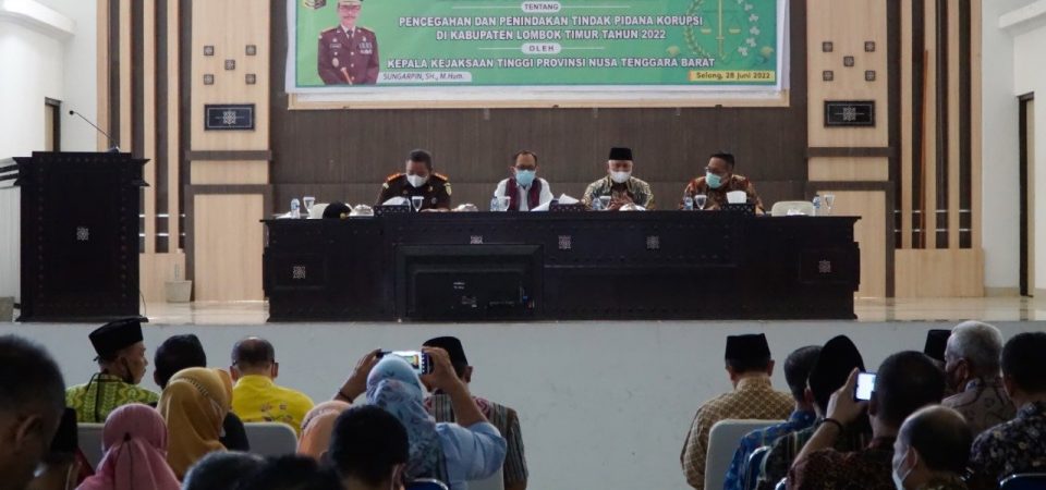 Wujudkan Tata Kelola Pemerintah Lebih Baik, Pemkab Lotim Gelar Stadium General