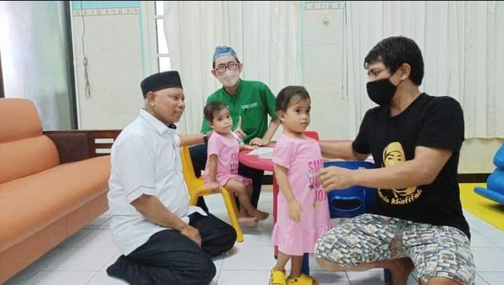 Bupati Lotim Sukiman Azmy Puas dengan Kondisi Terkini Inaya dan Anaya