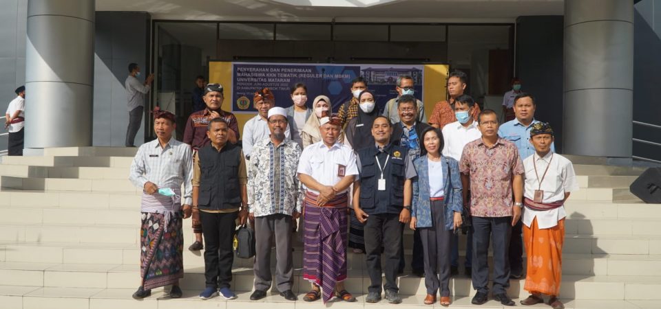 Bupati Lombok Timur Terima Mahasiswa KKN Unram