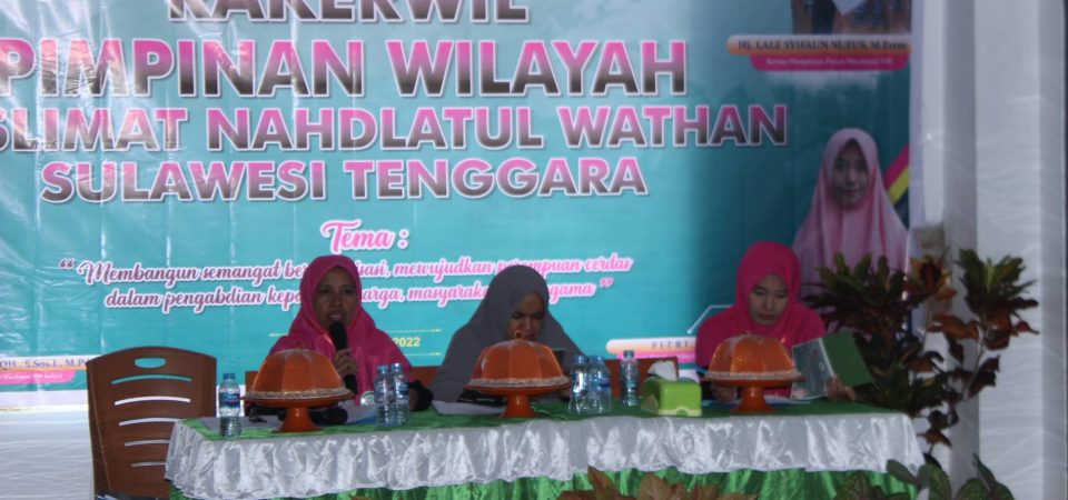 PW Muslimat NW Provinsi Sulawesi Tenggara Gelar Rakerwil ke 1