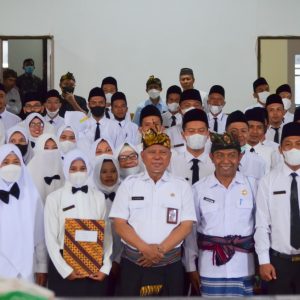 Bupati Sukiman Azmy, Serahkan SK PPPK Guru