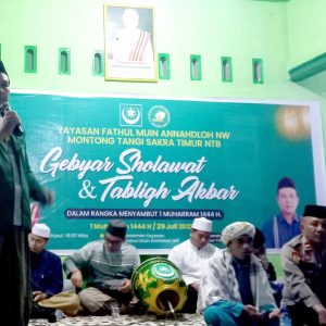 Sambut Tahun Baru Islam, YAFAMA NW Gelar Gebyar Shalawat dan Tablig Akbar