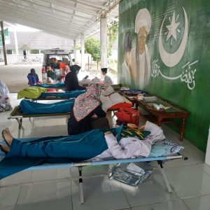 Sambut Hultah ke-87 Madrasah NWDI, Lazah NW Gelar Donor Darah