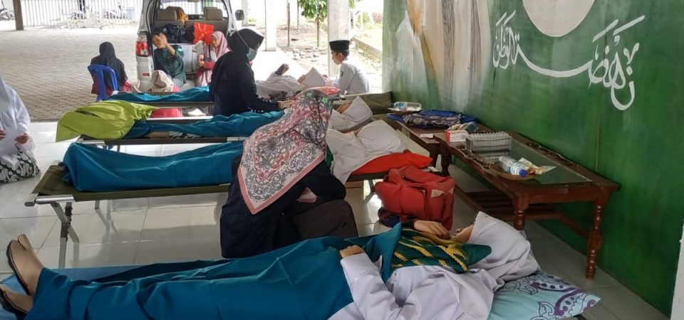 Sambut Hultah ke-87 Madrasah NWDI, Lazah NW Gelar Donor Darah