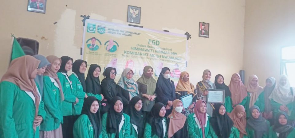 Optimalisasi Peran Peremuan HIMMAH NW Kom. MDQH NW Anjani Gelar FGD 