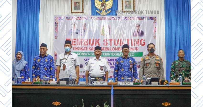 Pemda Lombok Timur Berkomitmen Turunkan Stunting