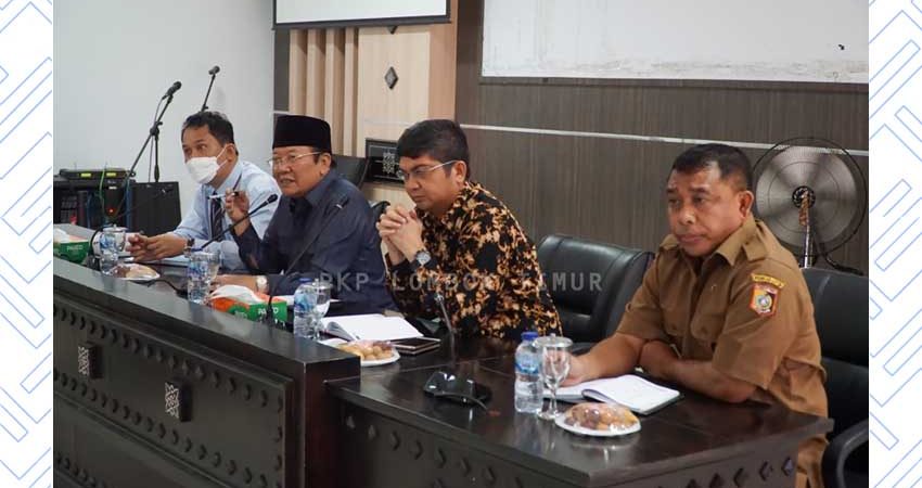 Wabup Pimpin Rakor Program lotim Berkembang
