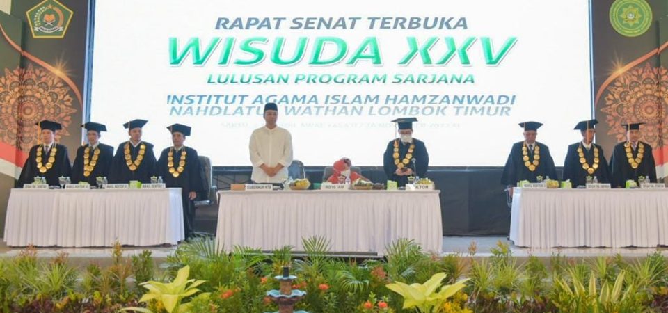 354 Mahasiswa IAIH NW Lotim Diwisuda, Ini Pesan Rektor