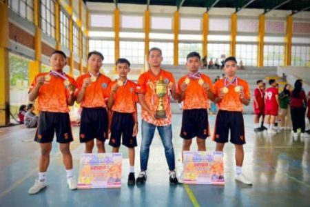 Tim Sepak Takraw Sumbawa Raih Medali Emas dan Juara Umum Gubernur NTB Cup II 2022