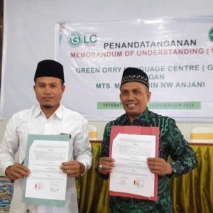 Terobosan Cemerlang, MTs. Mu’allimin NW Anjani Laksanakan English Camp di GLC