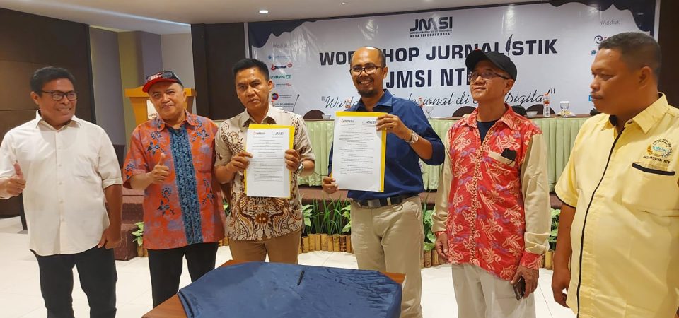 JMSI NTB Kerjasama dengan Bawaslu NTB Dan KPU NTB