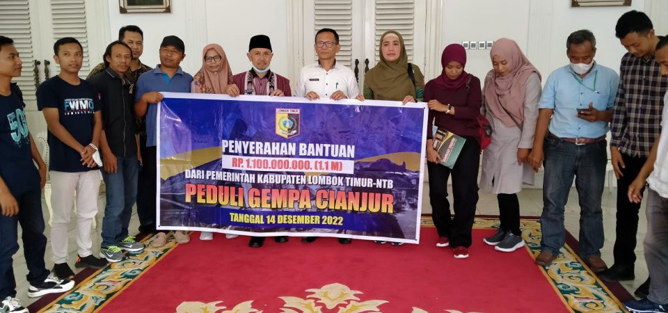 Terharu, Pemkab Cianjur Terima Donasi Rp. 1,1 Milyar dari Masyarakat Lotim