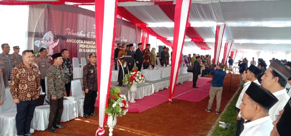 762 PPS Dilantik, KPU Lotim Ingatkan PPS Agar Faham Undang – undang Pemilu