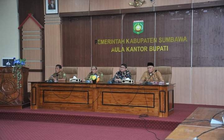 Soal Penilaian Mandiri SPIP Terintegrasi, Pemkab Sumbawa Hadirkan Kepala BPKP