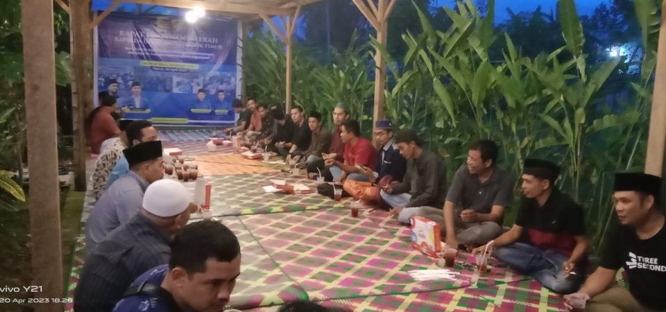 Jelang Musda, DPD KNPI Lotim Gelar Rapim dan Buka Bersama