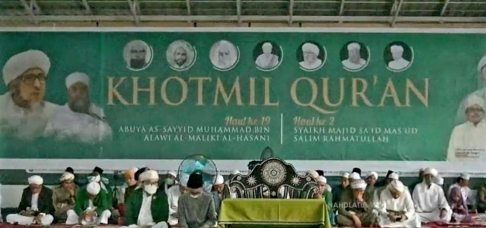PBNW Gelar Khotmil Qur’an Peringati Haul Abuya Muhammad Alawi dan Syaikh Madjid