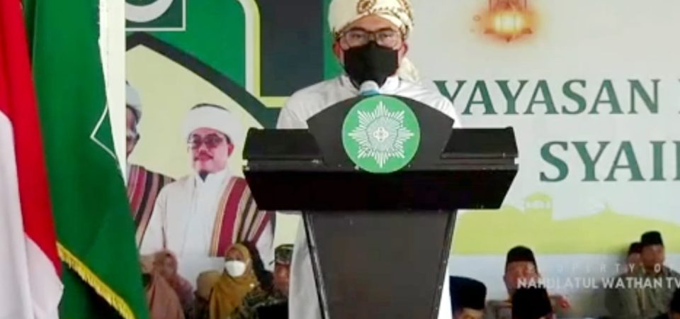 Hadiri Tasyakkuran Penataman Santri, Ini Pesan Ketum PBNW