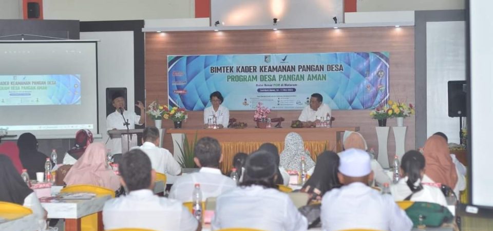 Wujudkan Desa Pangan Aman, Pemda Buka Pelatihan KKPD