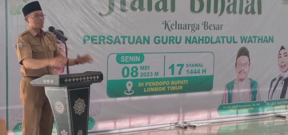 Hadiri Halal bi Halal PGNW, Sekda Taopik Sampaikan Peningkatan IPM Lotim