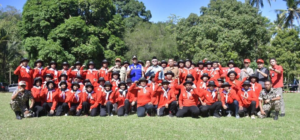 Wabup Danny Kukuhkan Kampung Siaga Bencana KLU