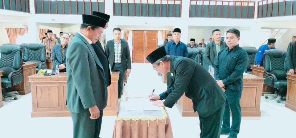 DPRD Dompu Gelar Sidang Raperda Pertanggungjawaban APBD 2022