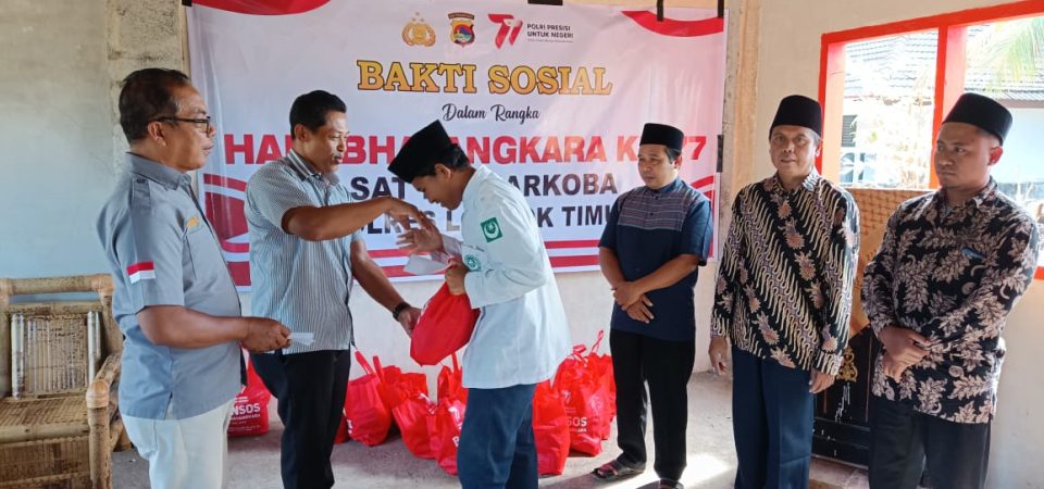 Sambut Hari Bhayangkara ke – 77, Polres Lotim Gelar Baksos di Yafama NW