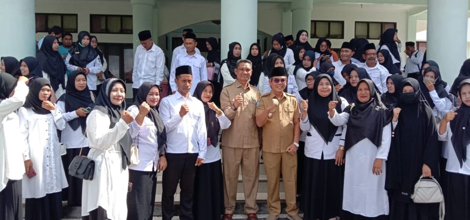 Penyerahan SK P4K Guru, Wabup : Jalankan Amanah dengan Penuh Ikhlas dan Bertanggungjawab