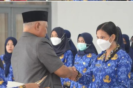 Bupati Lombok Timur Lantik Formasi CPNS 2021