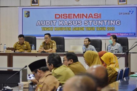 Diseminasi Audit Kasus Stunting Kabupaten Lombok Timur