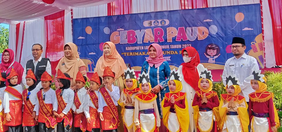 Bangun Pondasi Pendidikan Anak Usia Dini, Pemkab Lombok Timur Gelar Gebyar PAUD