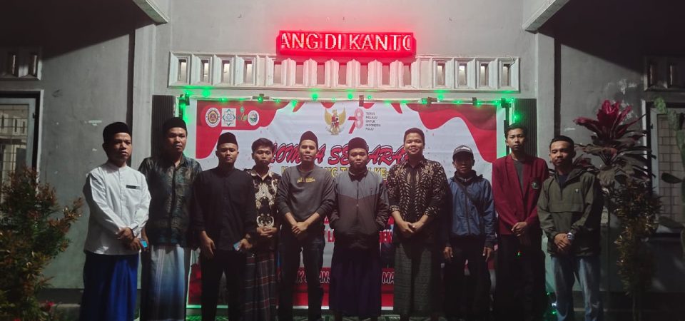 Mahasiswa KKN STMIK SZ NW Anjani Desa Lenek Semarakkan HUT Ke-78 RI