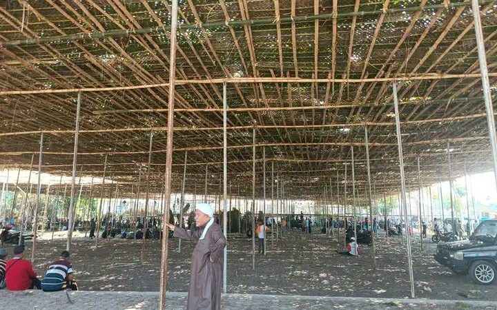 Kompak, Pembuatan Tetaring Hultah Ke- 88 Madrasah NWDI Tuntas Setengah Hari