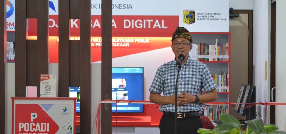 Pemda Lombok Timur Luncurkan Pojok Baca Digital