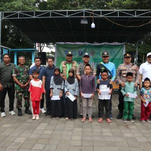 Gelar Pengobatan Masal, Kodim Loteng Dukung Giat Bhakti Wartawan