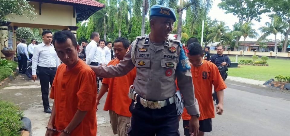 Residivis Curanmor di Kantor Bupati Tertangkap Polisi