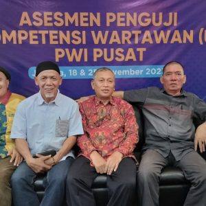 Empat Wartawan Senior PWI NTB, Ikuti Asesmen Penguji UKW PWI Pusat