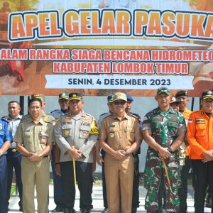 Hadapi Potensi Bencana Hidrometeorologi, Personel Gabungan Gelar Apel Kesiapsiagaan