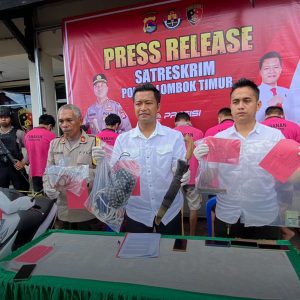 Tim Buser Polres Lotim Gulung Pelaku Curanmor