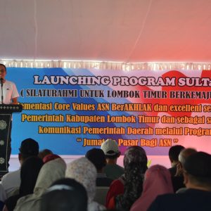 PJ. Bupati Juaini Taofik Launching Program SULTan